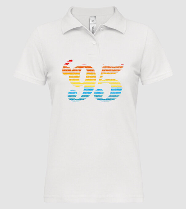 Retro Birthday 1995 model alb pe tricou