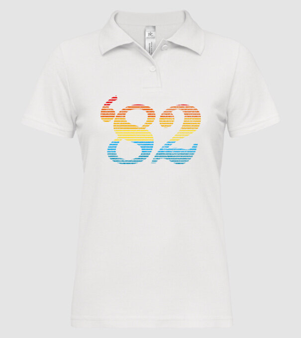 Retro Birthday 1982 model alb pe tricou