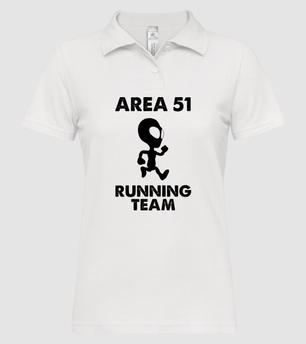 Storm area 51 running team black model alb pe tricou
