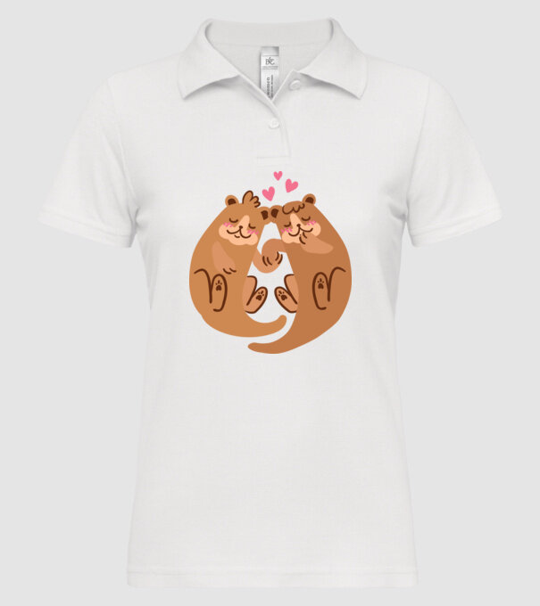LENEȘI ÎNDRĂGOSTIȚI 2 model alb pe tricou