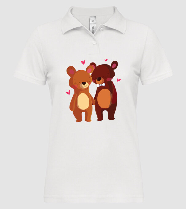 URȘI ÎNDRĂGOSTIȚI 2 model alb pe tricou