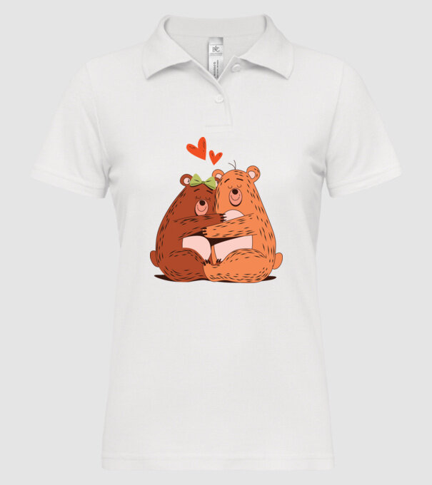 URȘI ÎNDRĂGOSTIȚI 3 model alb pe tricou