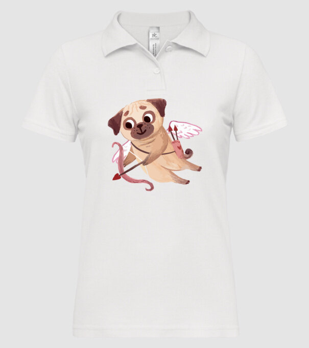 MOPȘI ÎNDRĂGOSTIȚI 3 model alb pe tricou