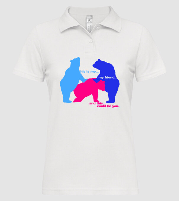 This is me... model alb pe tricou