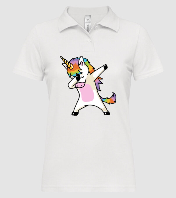 UNIDAB model alb pe tricou