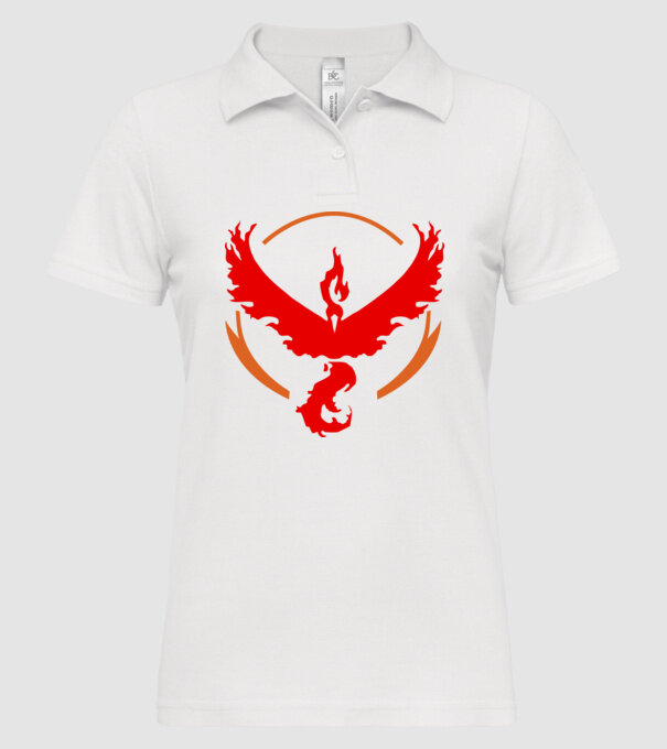 Valor team logo model alb pe tricou
