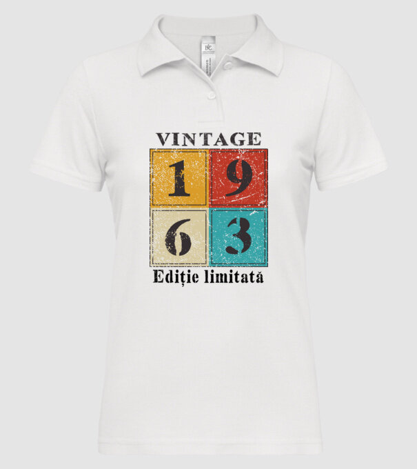 1963 - Ediție limitată model alb pe tricou