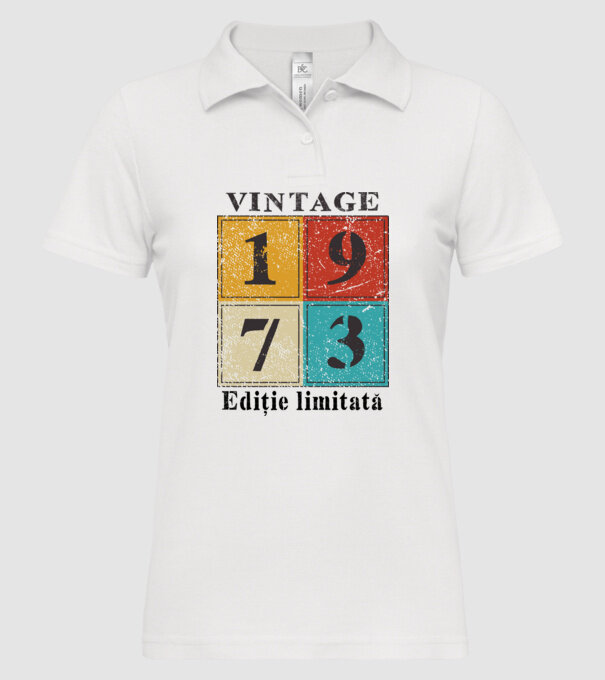 1973 - Ediție limitată model alb pe tricou