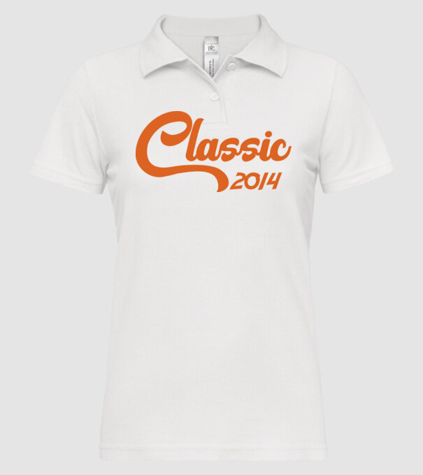 2014 Classic model alb pe tricou