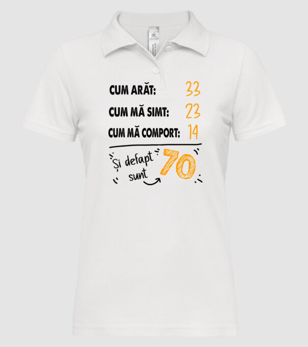 Aspect, senzație, comportament 70 Alb model alb pe tricou