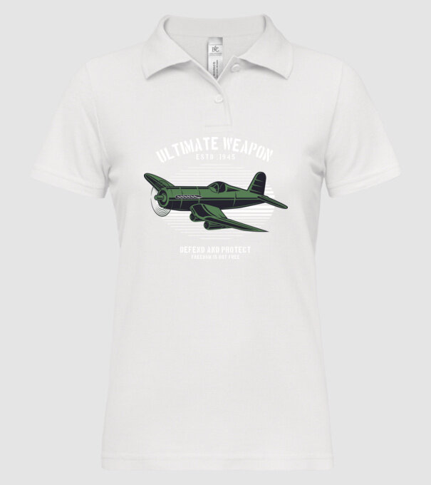 Avioane model alb pe tricou