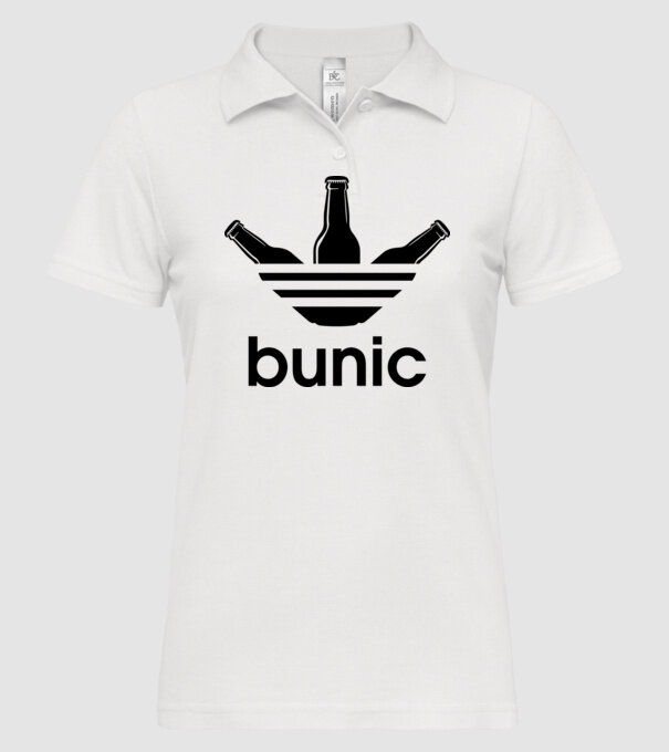 Bunicdidas model alb pe tricou