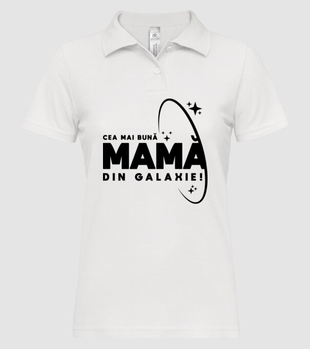 Cea mai bună bunică din Galaxie! model alb pe tricou