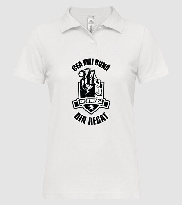 Cea mai bună croitoreasă din regat model alb pe tricou