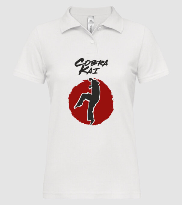 cobra kai larusso model alb pe tricou
