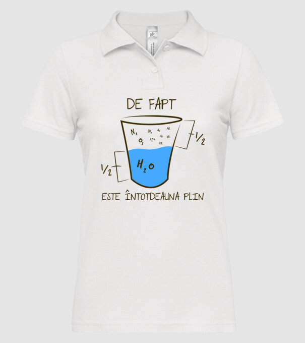 de fapt, este întotdeauna plin model alb pe tricou