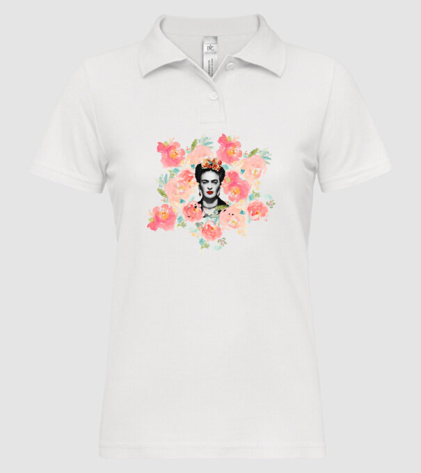 Frida Kahlo 2 model alb pe tricou