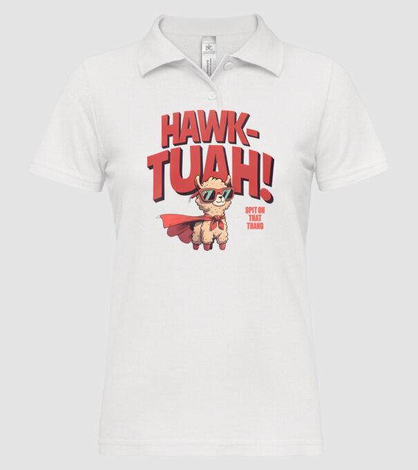 hawk tuah llama spit on that thang model alb pe tricou
