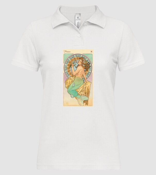 Horoscop Tarot PESTI model alb pe tricou