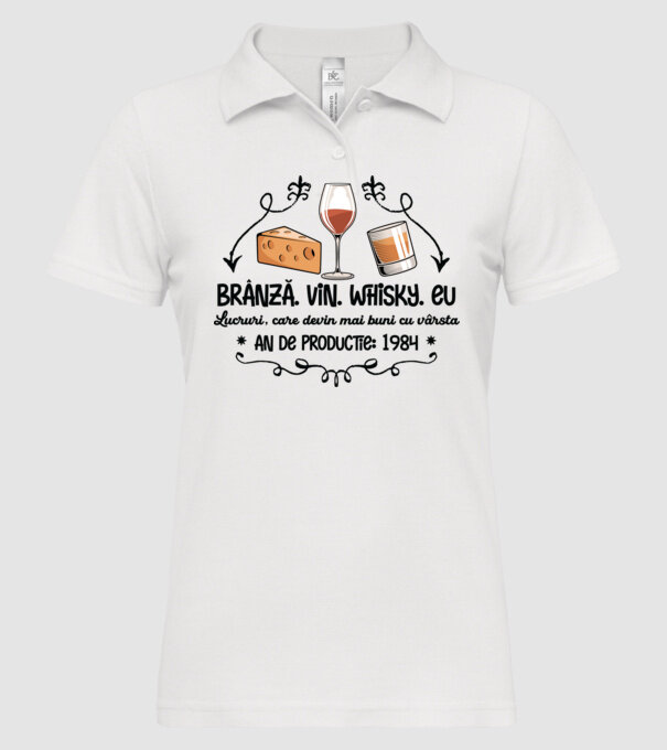 Lucruri, care devin mai buni cu vârsta 1984 40 de ani model alb pe tricou