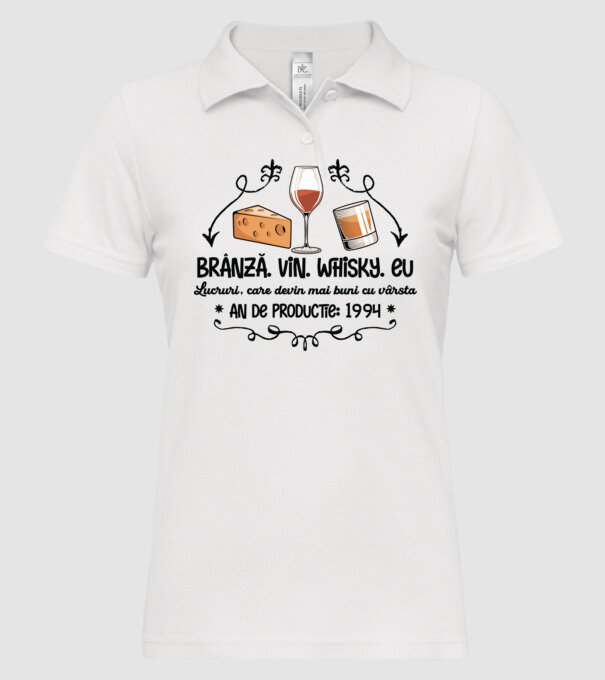 Lucruri, care devin mai buni cu vârsta 1994 30 de ani model alb pe tricou