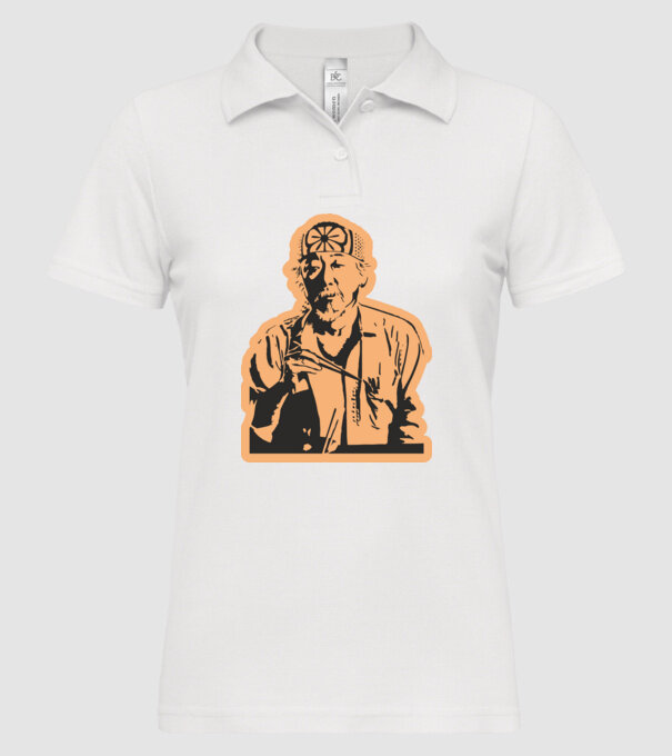 Mister miyagi cobra kai model alb pe tricou