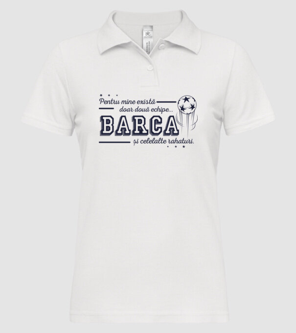 Pentru mine există doar două echipe, Barca și celelalte rahaturi model alb pe tricou