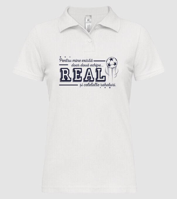 Pentru mine există doar două echipe, Real și celelalte rahaturi model alb pe tricou