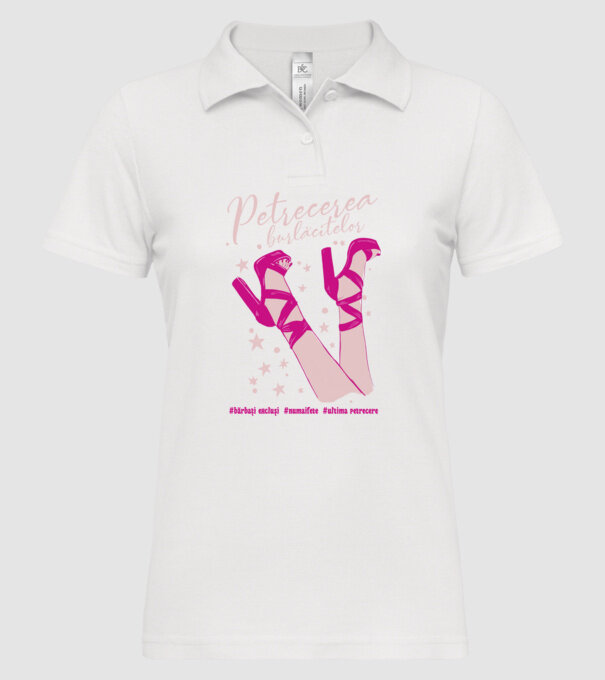petrecerea burlăcitelor bărbați excluși numaifete ultima petrecere model alb pe tricou
