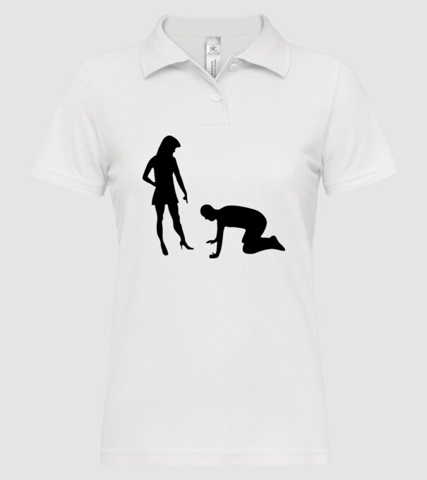 Sărut model alb pe tricou