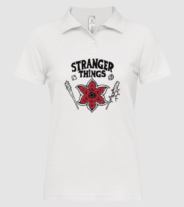stranger things demogorgon head2 model alb pe tricou