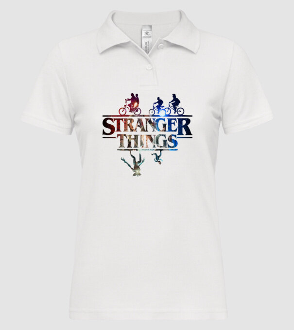 stranger things quote poster2 model alb pe tricou