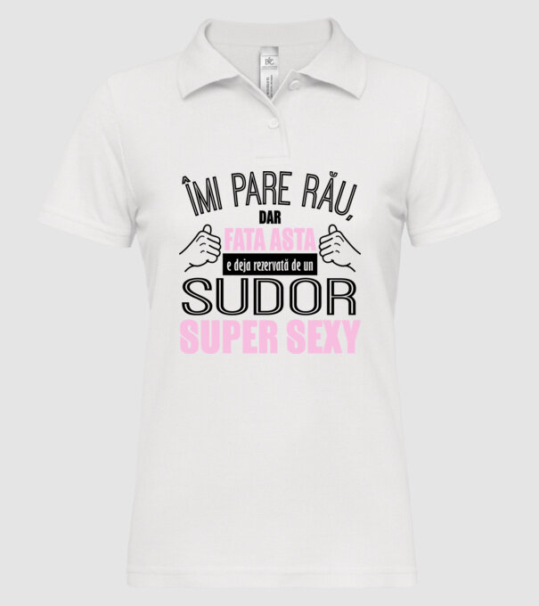 Îmi pare rău, dar fata asta e deja rezervată de un SUDOR super sexy model alb pe tricou