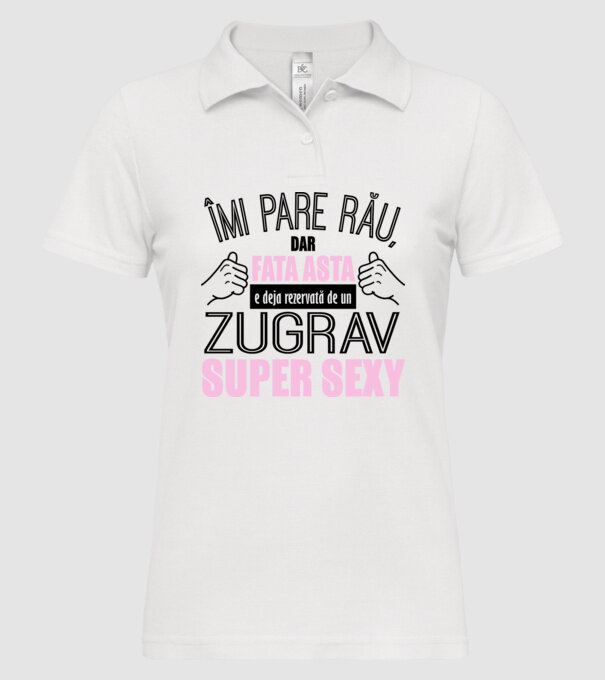 Îmi pare rău, dar fata asta e deja rezervată de un ZUGRAV super sexy model alb pe tricou
