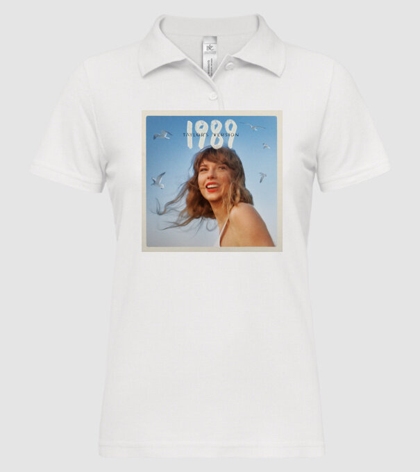 Taylor Swift cover model alb pe tricou