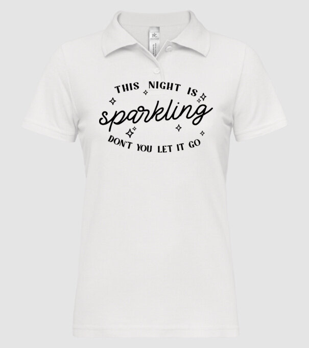 Taylor Swift This night is sparkling model alb pe tricou