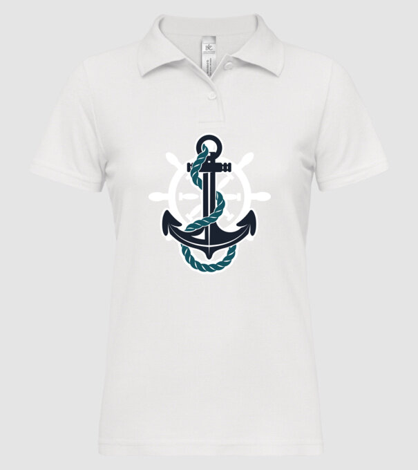 Vapoare model alb pe tricou