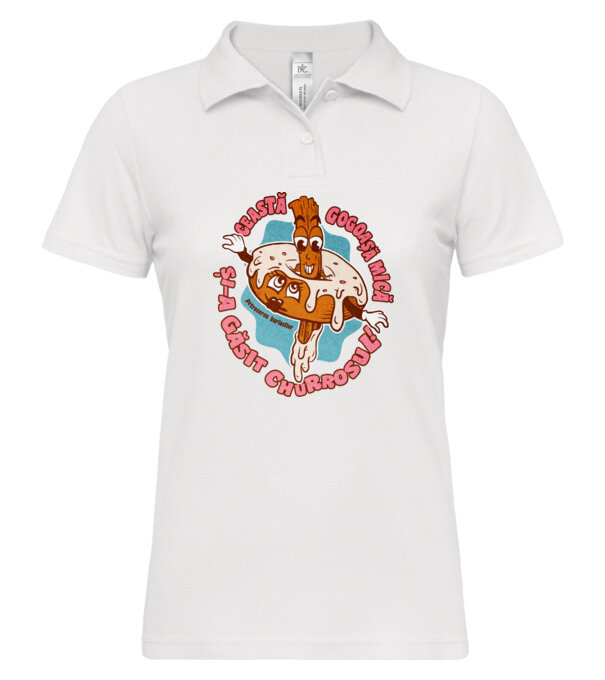  model  pe tricou