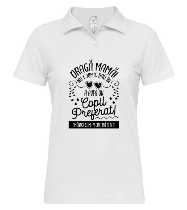  model  pe tricou