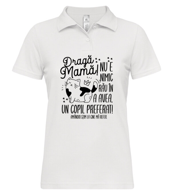  model  pe tricou