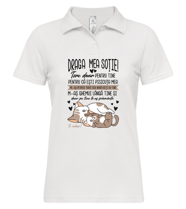  model  pe tricou