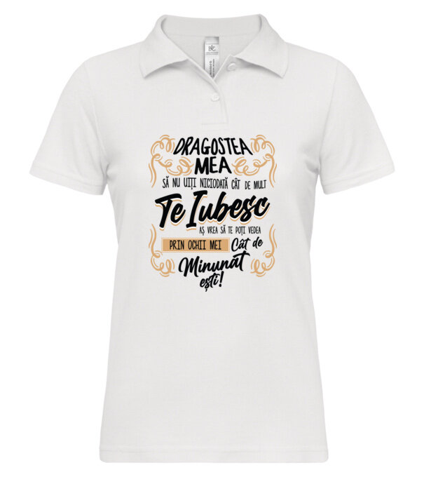  model  pe tricou