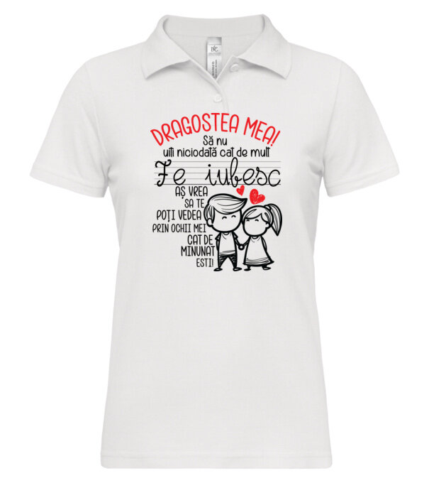  model  pe tricou