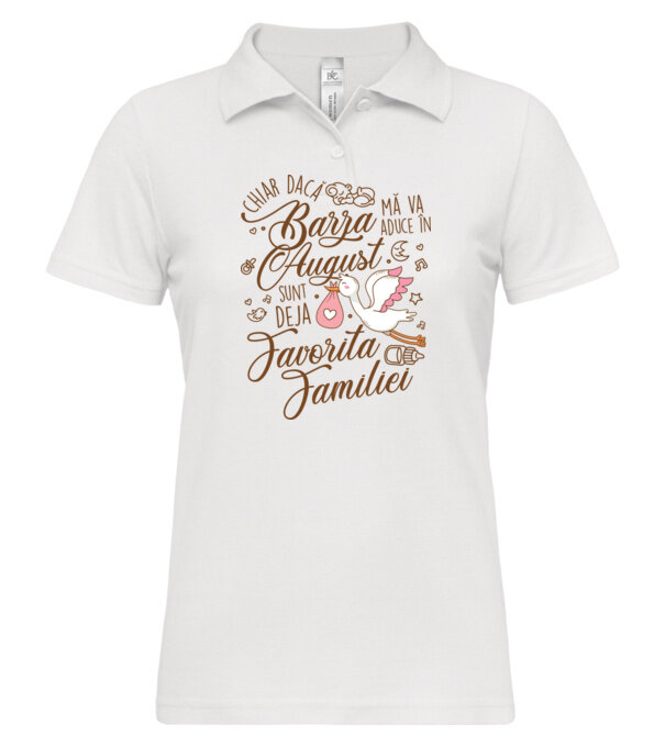  model  pe tricou
