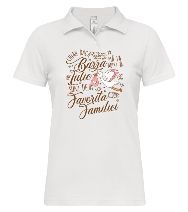  model  pe tricou
