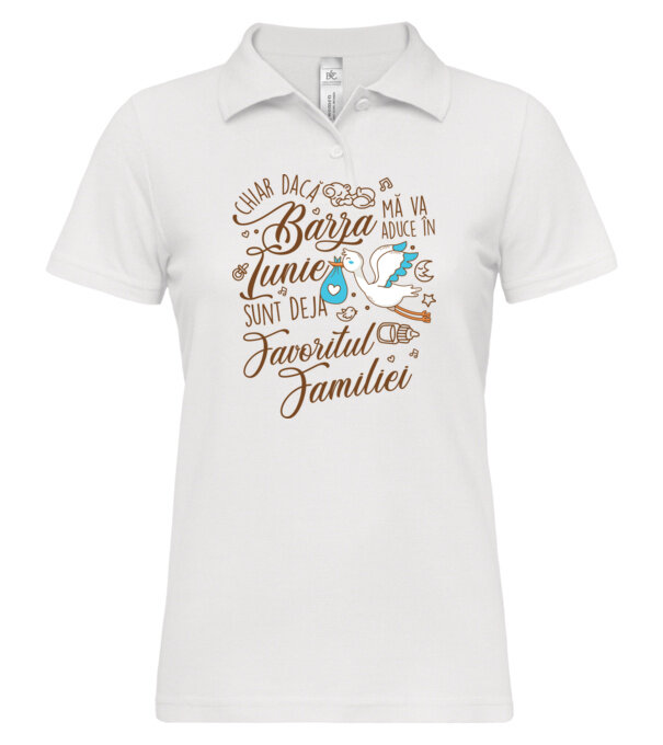  model  pe tricou