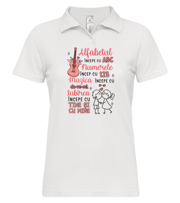  model  pe tricou