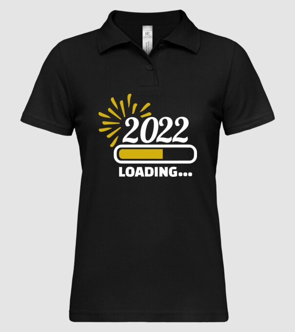 2022 loading model negru pe tricou