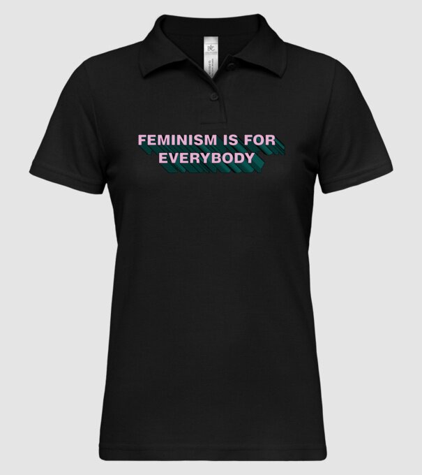 Feminismul este pentru toată lumea model negru pe tricou