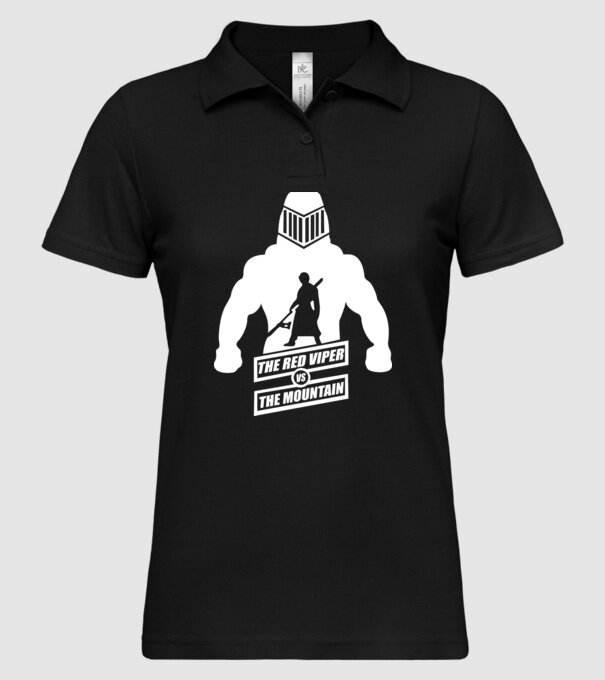 Muntele model negru pe tricou